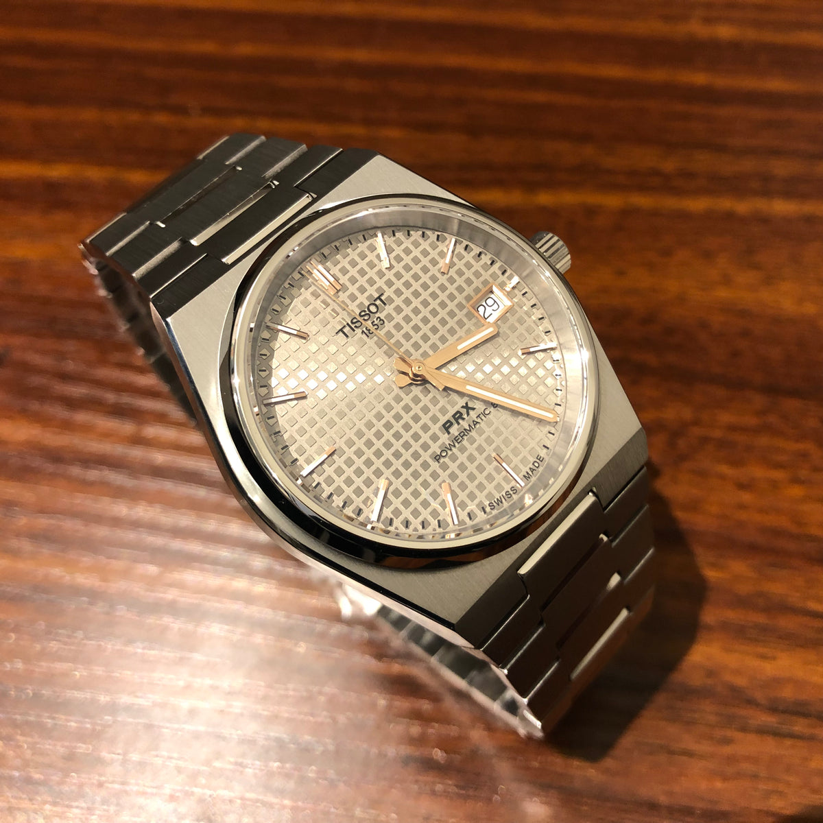 TISSOT PRX 38mm TITANIUM GRAY