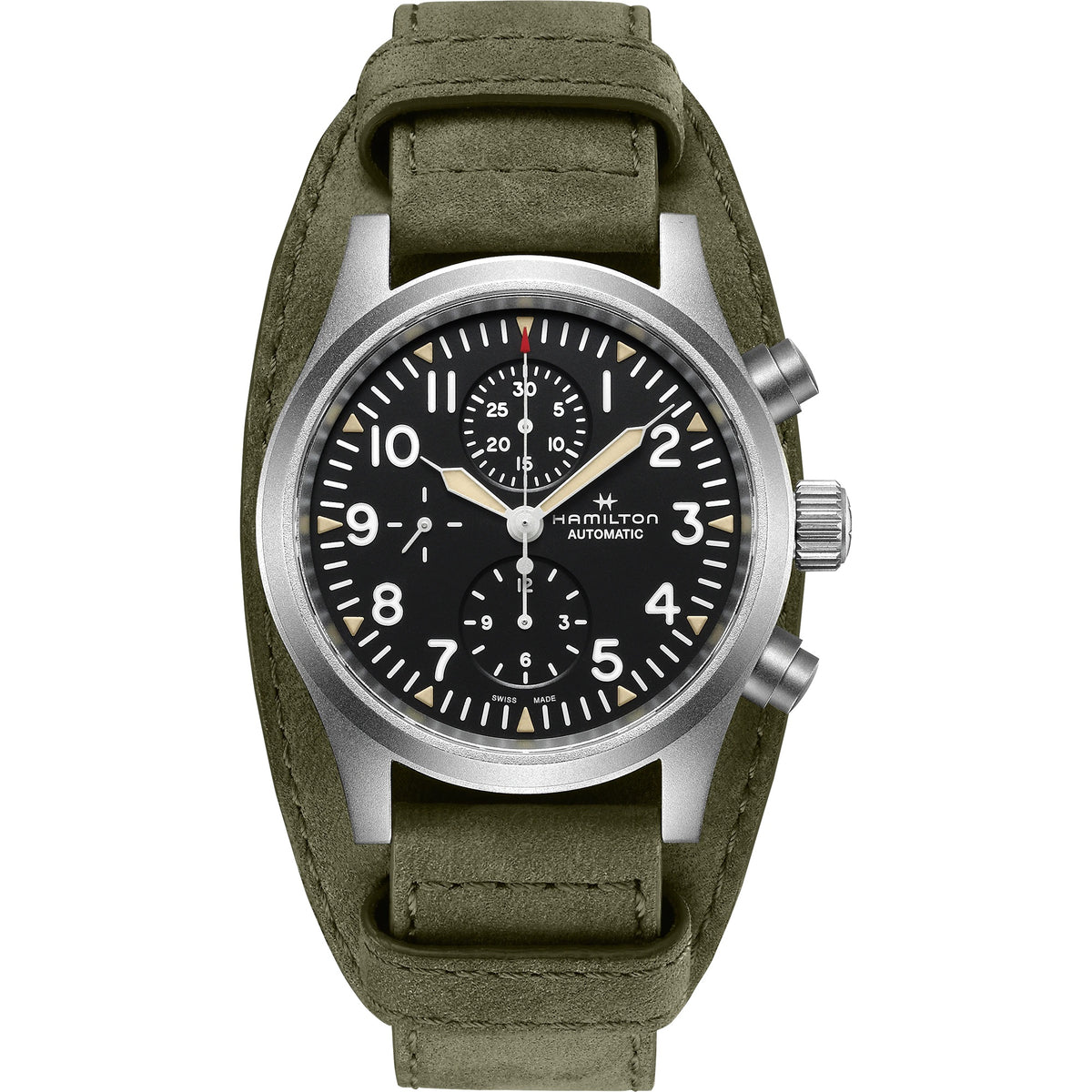カーキ フィールド Auto Chrono
