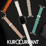 AppleWatch用バンド　クロカラント　スリムイタリアンレザーベルト