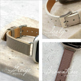 AppleWatch用バンド　クロカラント　スリムイタリアンレザーベルト