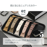 KUROCURRANT（クロカラント） AppleWatch用バンド　クロカラント　シュリンクイタリアンレザーベルト