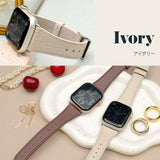 KUROCURRANT（クロカラント） AppleWatch用バンド　クロカラント　シュリンクイタリアンレザーベルト