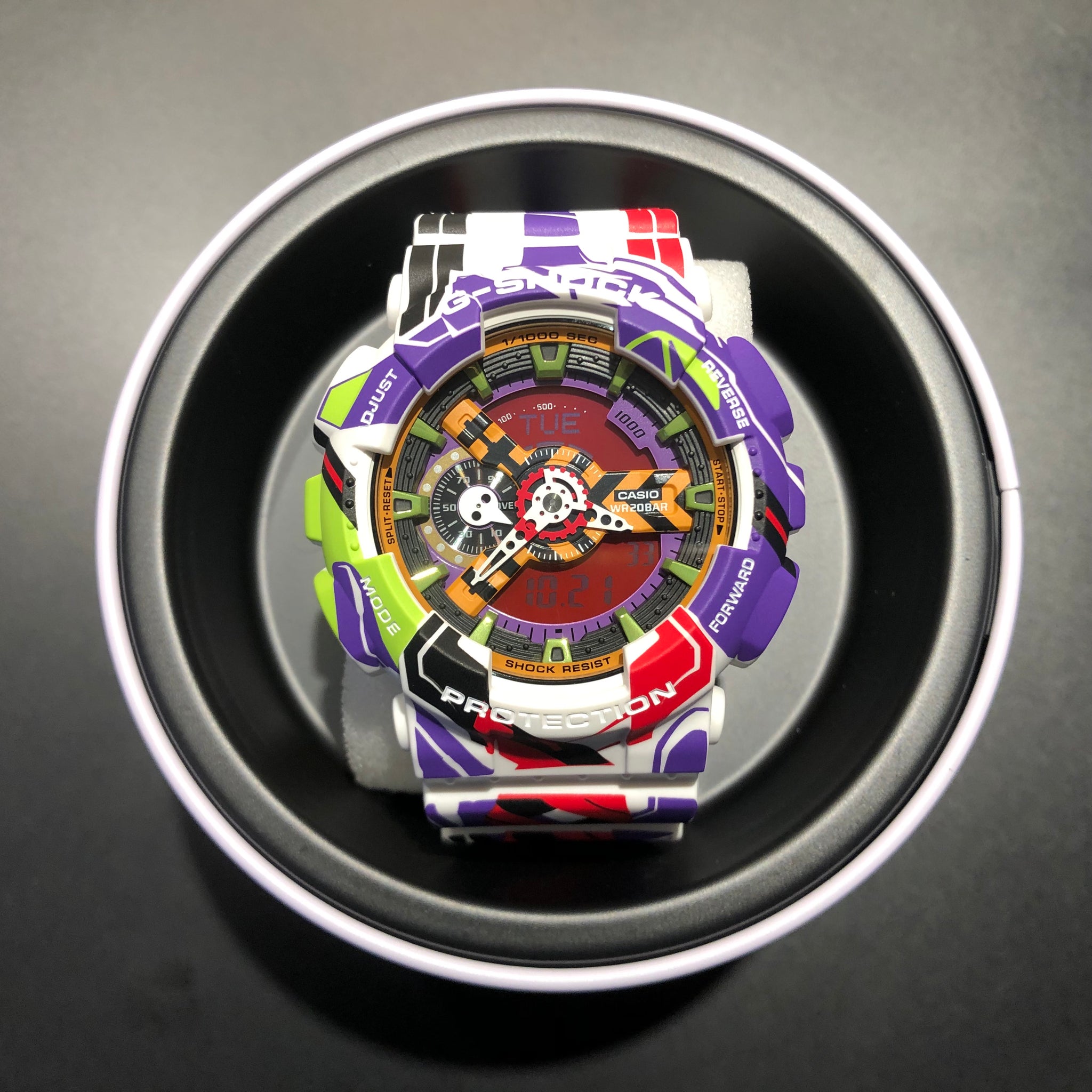 CASIOカシオ G-SHOCK カスタム　エバンゲリオン！最終値下げ！ カシオ Gショック エヴァンゲリオンコラボモデル