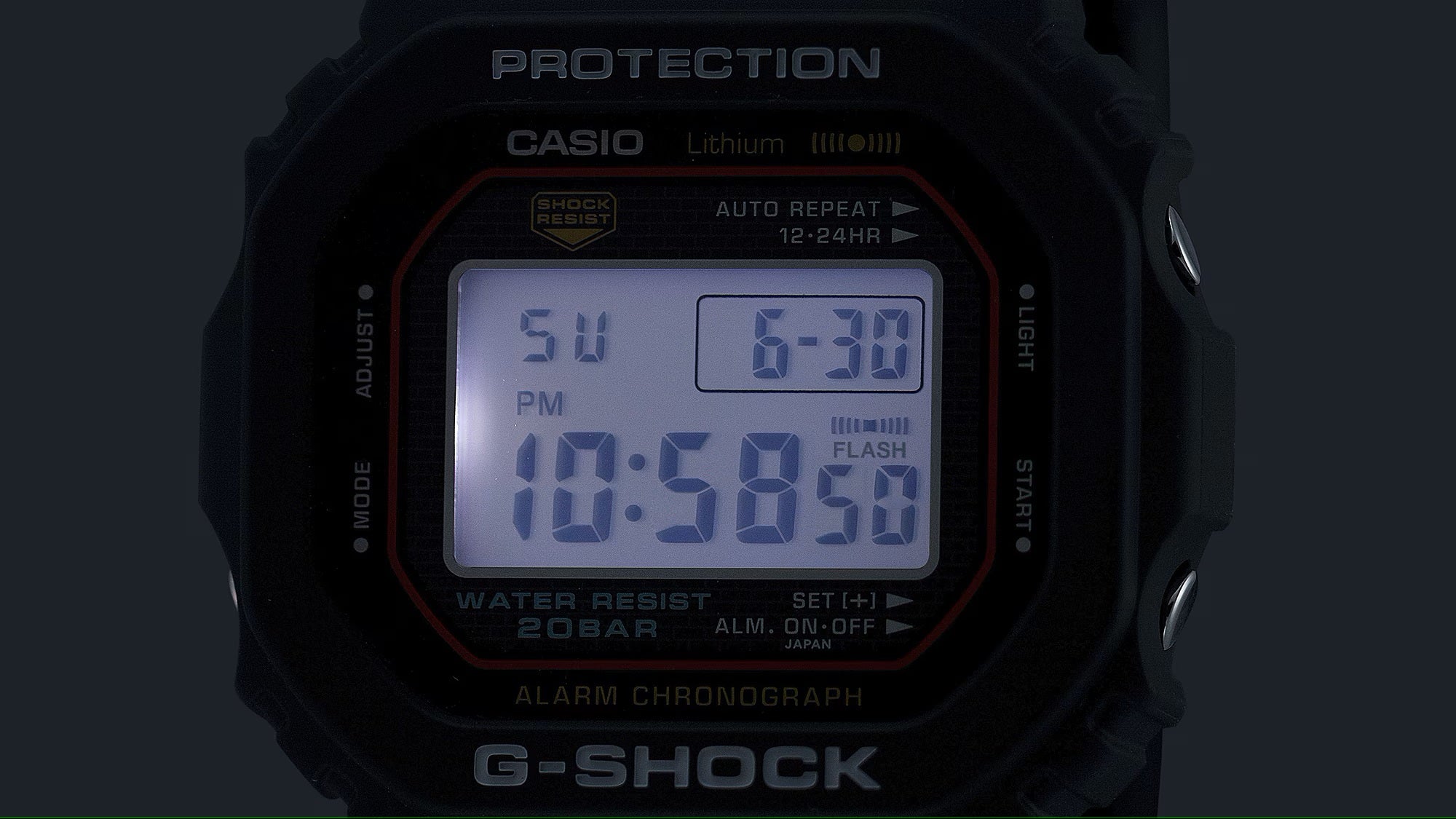 カシオ Gショック 「初代G-SHOCK 復刻モデル」