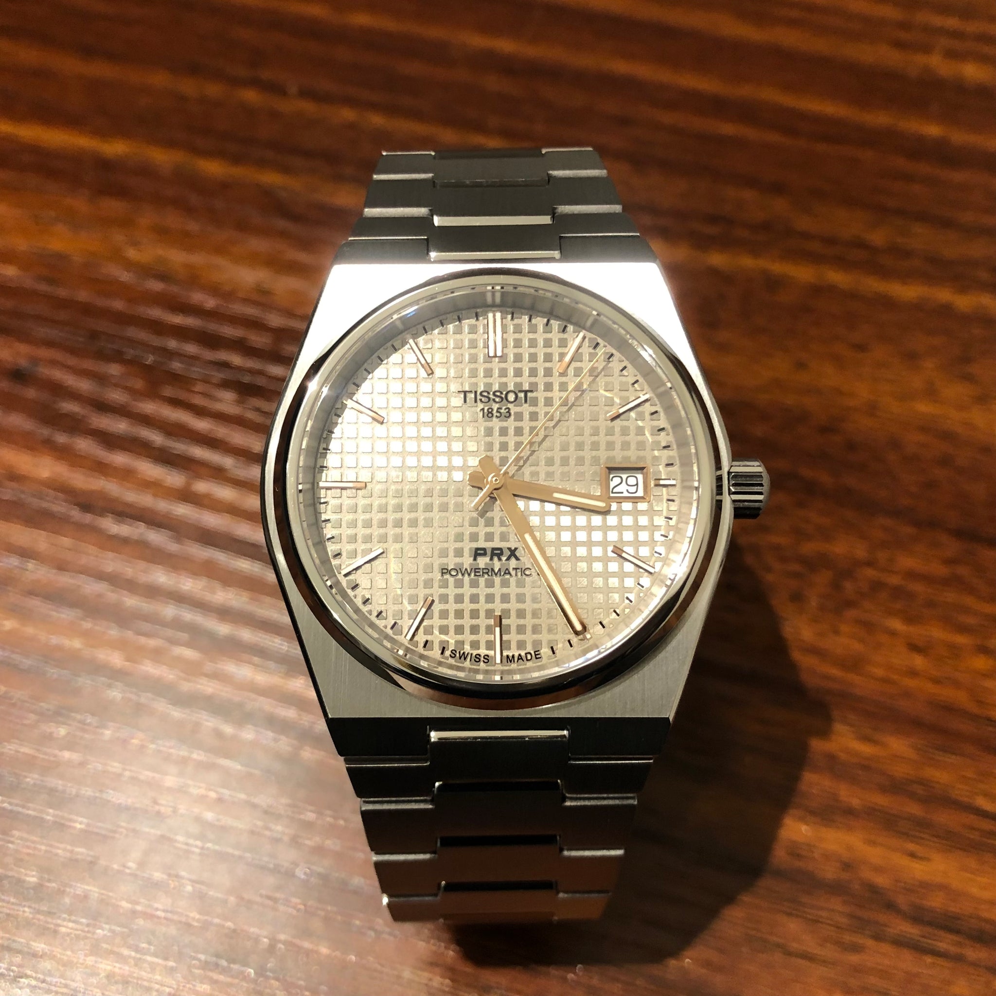 TISSOT PRX 38mm TITANIUM GRAY