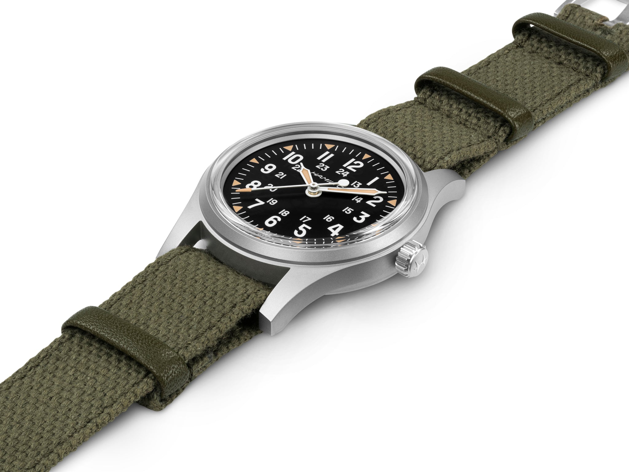 カーキ フィールド メカ 36mm ジャパン エディション