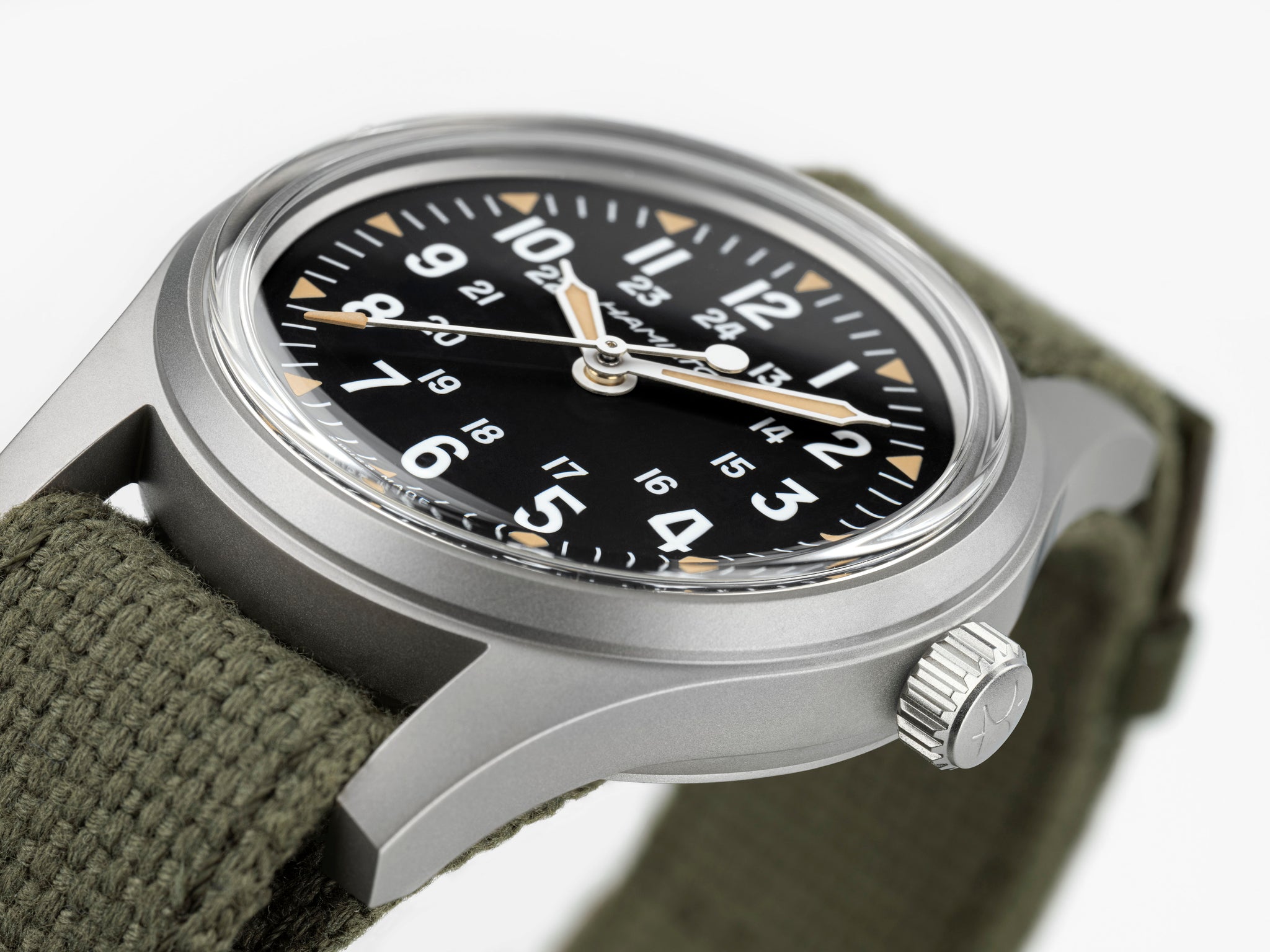カーキ フィールド メカ 36mm ジャパン エディション