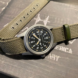 カーキ フィールド メカ 36mm ジャパン エディション