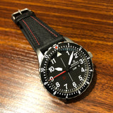 ダマスコ　アヴィエーター　自社製ムーブメント