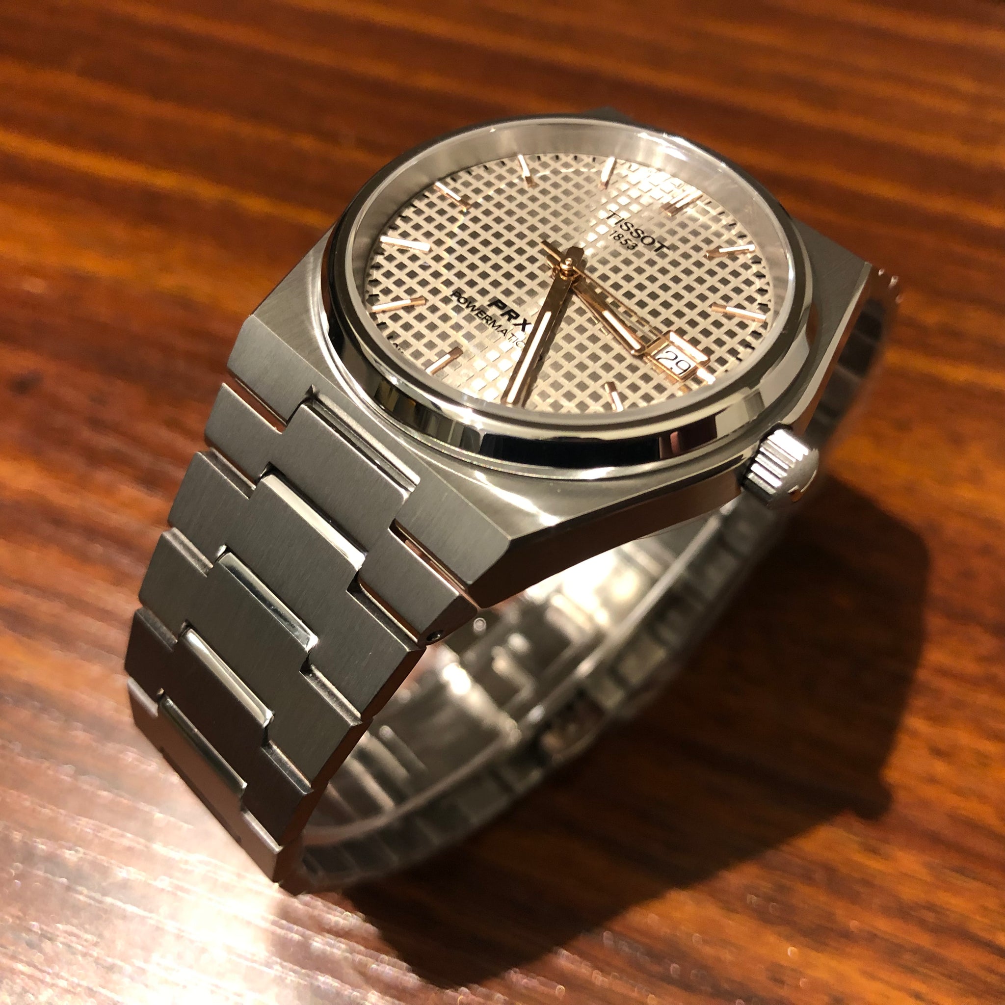 TISSOT PRX 38mm TITANIUM GRAY