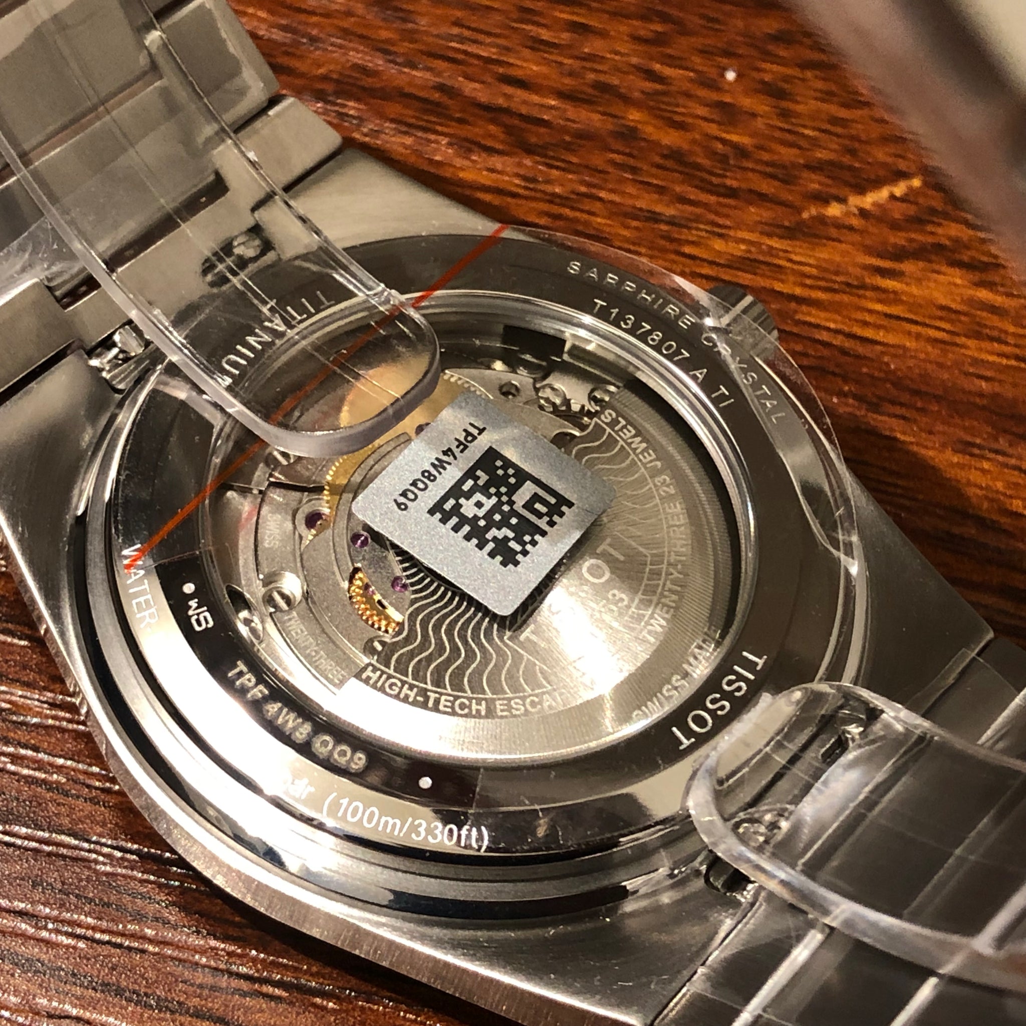 TISSOT PRX 38mm TITANIUM GRAY
