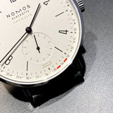 NOMOS(ノモス） ノモス　タンジェント　ネオマティック39　シルバーカット　バックル付き