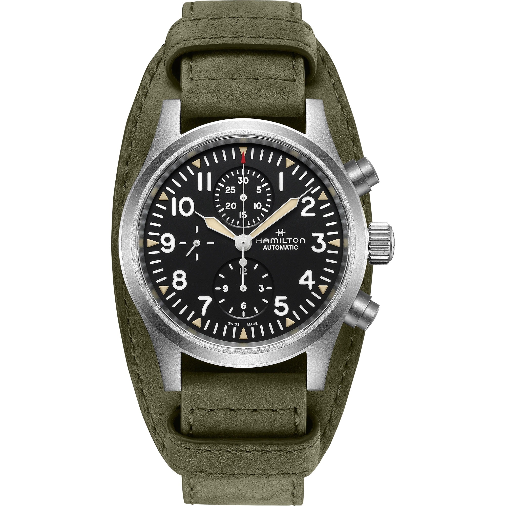 カーキ フィールド Auto Chrono